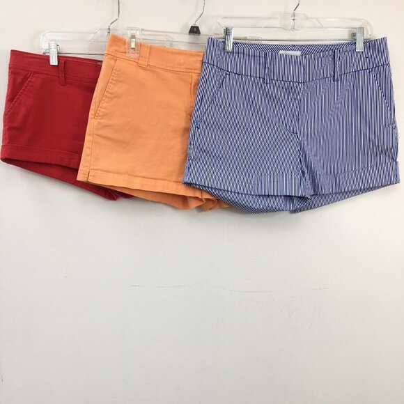 New York & Company/Abercrombie Women's Multi-Color Shorts Bundle Size 8 GREAT - Picture 1 of 16
